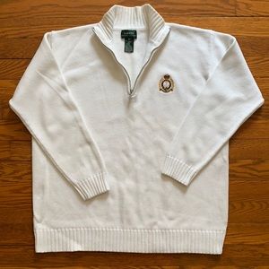 Ralph Lauren Half Zip Pullover Sweater - Medium